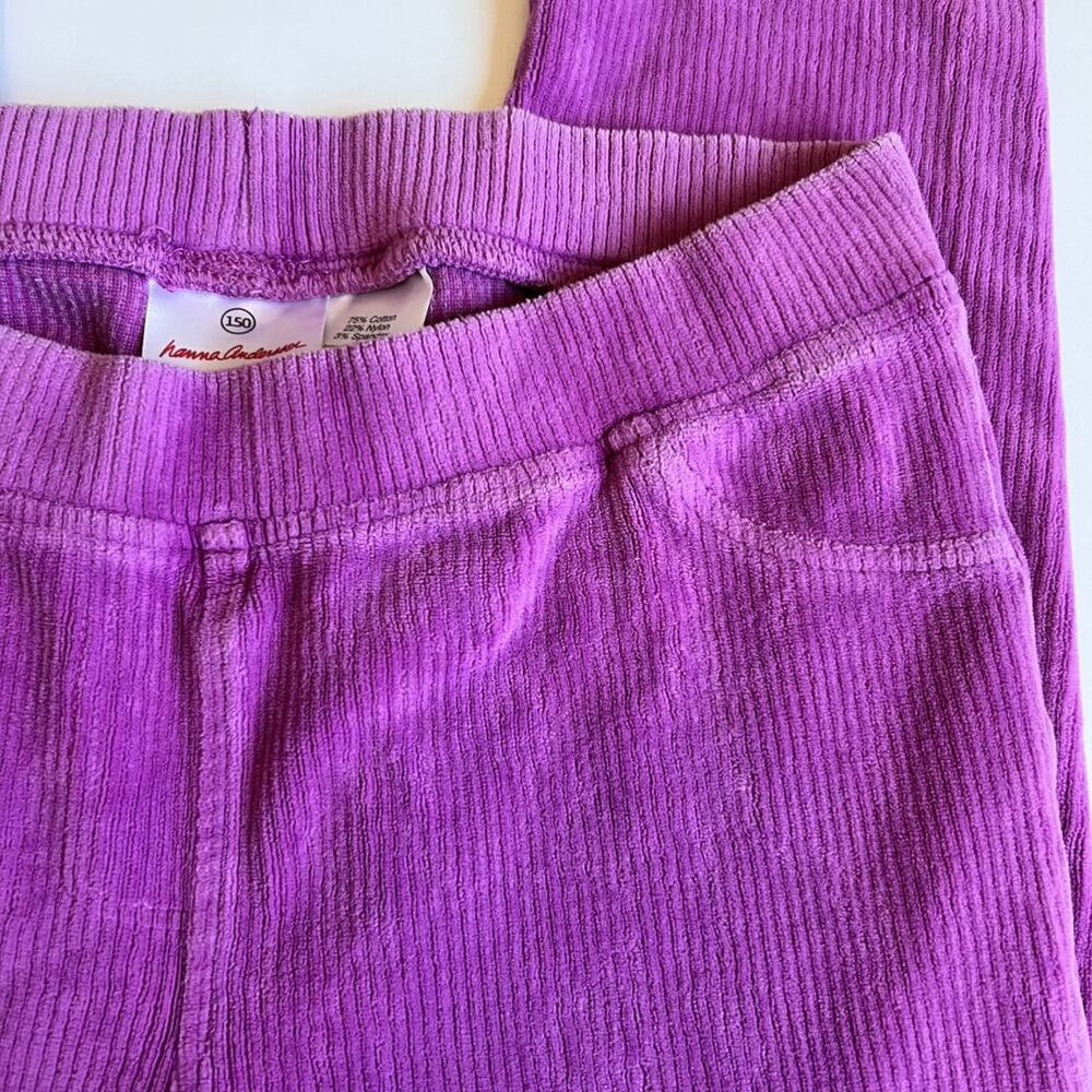 Hanna Andersson Supersoft Velour Legging 150cm - Picture 4 of 8